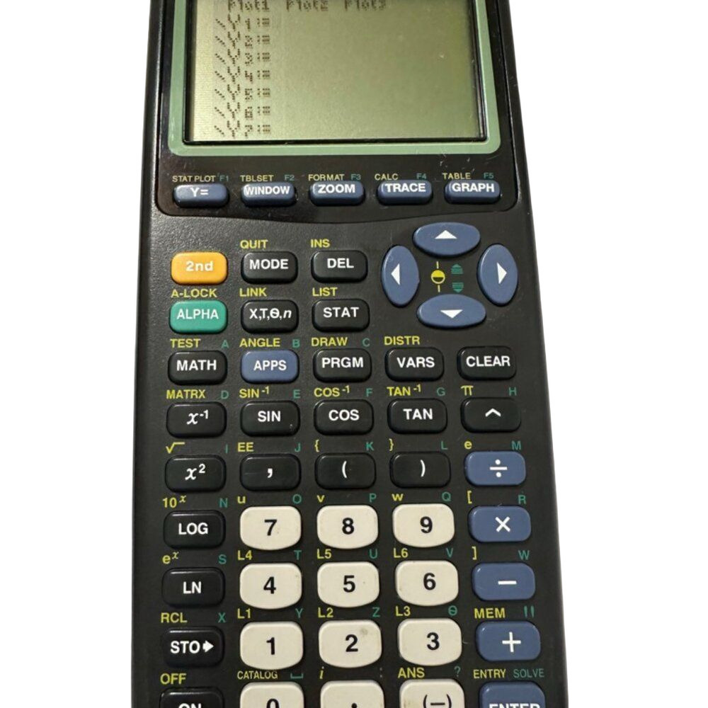 Texas Instruments TI-83 Plus Graphing Calculator Damaged